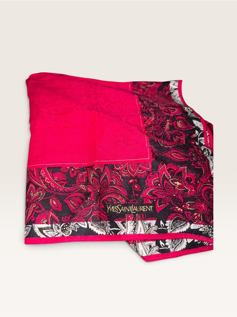 Yves Saint Laurent Cotton Scarf - Picture 5 of 5